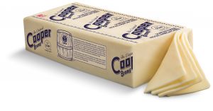 5 lb. Cooper® Sharp White American Cheese
